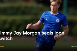 开云体育登录-官方：切尔西19岁前锋杰伊-摩根租借至英甲彼得堡联 租期一个赛季